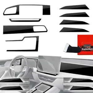 Aizsargplēve GrizzGlass PianoSkin Glossy priekš Volkswagen Passat B9 12,9" (2024–2025) 8‑1 komplekts