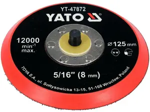 Angle grinder accessory YATO YT-47872, diameter 12.5 cm, 1 piece