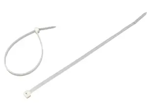 Kabelu saite VALUE 4.8 mm leņķa, 25 cm, paralēlā ieeja, pelēka, iep. 100 gab.