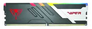 Memory module PATRIOT Viper Venom 16 GB (1 x 16 GB) DDR5 5600 MT/s 288-pin DIMM ECC, CL36, 1.1–1.25 V, black/white