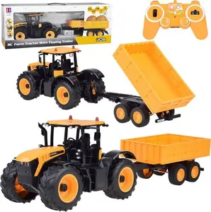 EE tālvadāms traktors ar piekabi RC0670 mēroga 1:16