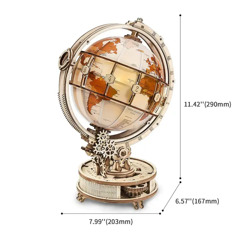 3D puzlis Robotime ST003 — 180 gab. Photo 7