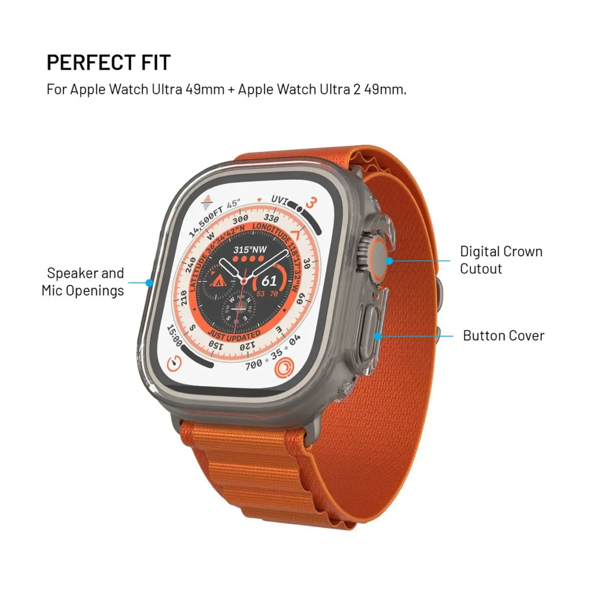 FIXED Pure Watch ekrāna aizsargs Apple Watch Ultra 49 mm Photo 4