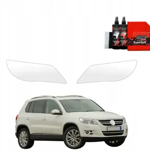 Protective headlight film GrizzGlass BodyShield for Volkswagen Tiguan Estate 5-door 2007–2011, set 2-in-1