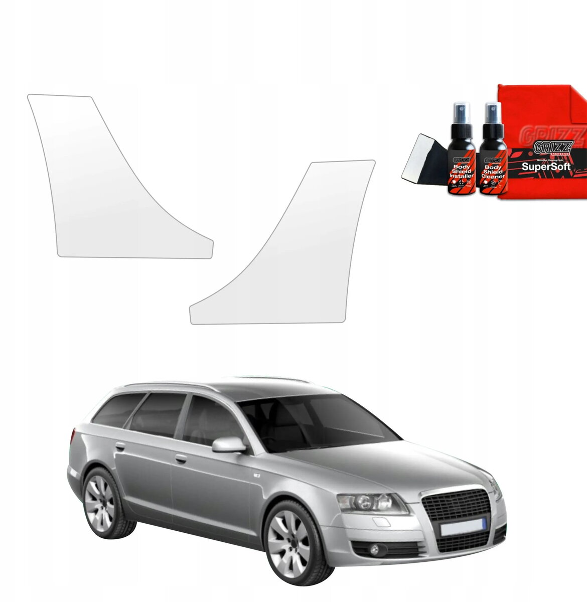 Aizsargplēve GrizzGlass BodyShield Audi A6 C6