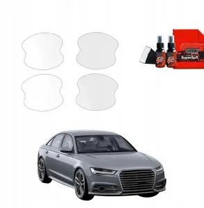 Aizsargvāciņi durvju rokturiem GrizzGlass BodyShield priekš Audi A6 C7 Sedan (2011–2014), komplekts 4 gab.