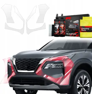 Protective bumper film GrizzGlass BodyShield for Nissan X-Trail Facelift (2024–2025) — set 4-in-1