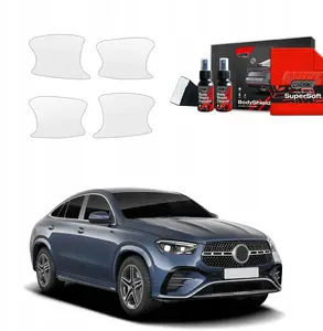 Aizsargplēve GrizzGlass BodyShield Mercedes GLE 450d (2023–2025) — komplekts durvju rokturu zonām (4 gab.)