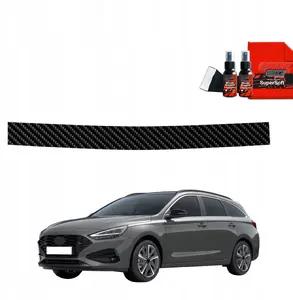 Trunk sill protector film GrizzGlass BodyShield for Hyundai i30 Wagon (2020–2025) — carbon-look