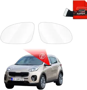 Pretlietus spoguļu plēve GrizzGlass ZeroDrop priekš Kia Sportage IV (2018–2021)