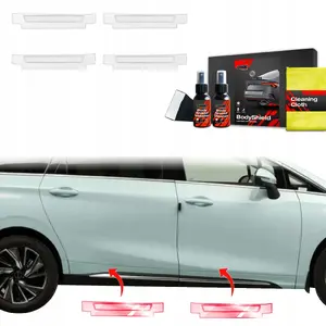 Aizsargplēve durvju sliekšņiem GrizzGlass BodyShield priekš Forthing U-tour (2024–2025), 4 gab.
