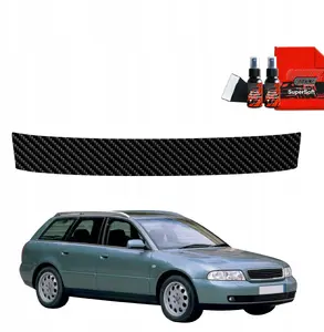 Protective trunk sill film GrizzGlass BodyShield for Audi A4 B5 Avant (1994–2001) — carbon-look