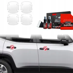 Protective Door Handle Film GrizzGlass BodyShield for Jeep Renegade 2022–2025, set 4 pieces