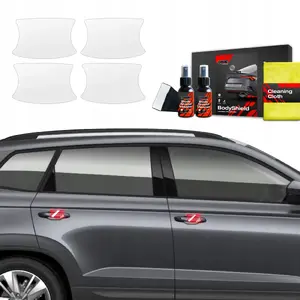 Protective Door Handle Film GrizzGlass BodyShield for Skoda Karoq (2022–2025) 4-in-1