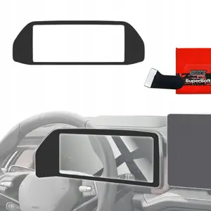 Tempered interior screen protector GrizzGlass PianoSkin Matte for Škoda Kodiaq 2 (2024–2025)