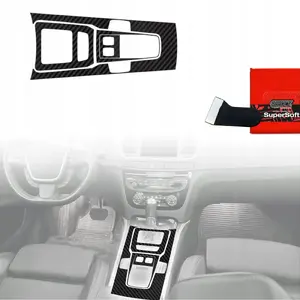 Interior protective film GrizzGlass PianoSkin Matte for Peugeot 508 (2010–2018) 4-in-1