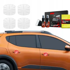 Protective film GrizzGlass BodyShield for car door handles — GrizzGlass for Dacia Sandero (2020–2025) set 4 in 1
