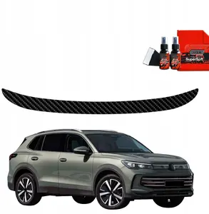 Car trunk sill protector GrizzGlass BodyShield for Volkswagen Tiguan 3 (2024–2025) – carbon-look film