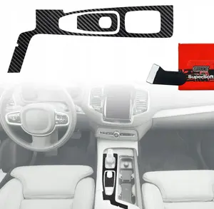 Interior Protective Film GrizzGlass PianoSkin Glossy for Volvo XC90 T8 (2021–2022) 2-in-1