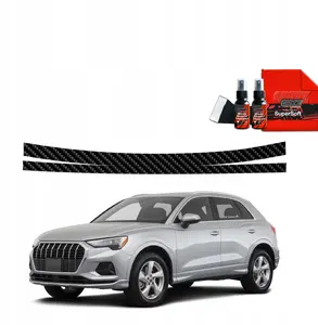 Protective trunk sill film GrizzGlass BodyShield for Audi Q3 Sportback (2018–2025) – carbon pattern