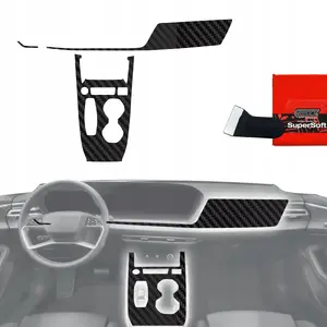 Interior film GrizzGlass PianoSkin Matte for Audi A5 B10 (2025) — 3-in-1 set