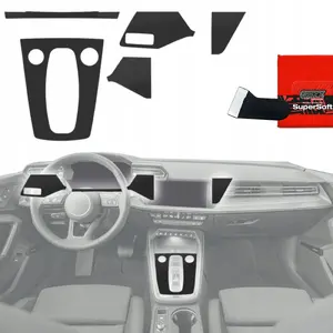 Interior Film GrizzGlass PianoSkin Matte for Audi A3 8Y Facelift (2024–2025) 5-in-1