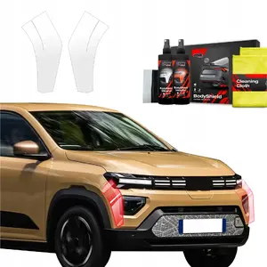 Aizsargplēve priekš bampera GrizzGlass BodyShield Dacia Spring 2024–2025, 2‑1 komplekts