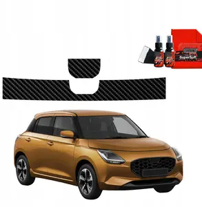 Boot sill protector film GrizzGlass BodyShield for Suzuki Swift (2024–2025) 2-in-1 carbon-look