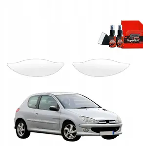 Protective film GrizzGlass BodyShield for door handles, model for Peugeot 206 (1998–2009) [2-piece]
