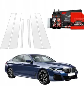 Aizsargplēve GrizzGlass BodyShield priekš BMW 5 G30 Sedan (2023–2025) — komplekts 6‑1