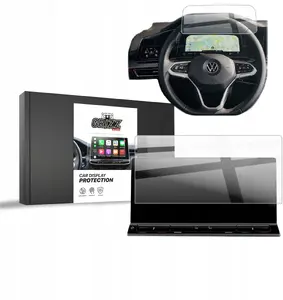 Screen protection film GrizzGlass CarDisplay Protection for Volkswagen Multivan T7 10" (2021-2024) [2w1]