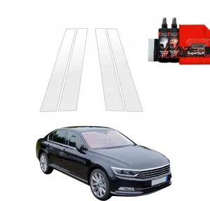 Protective Film GrizzGlass BodyShield for Volkswagen Passat B8 Sedan (2014–2022) — set for door pillars, 4 pieces