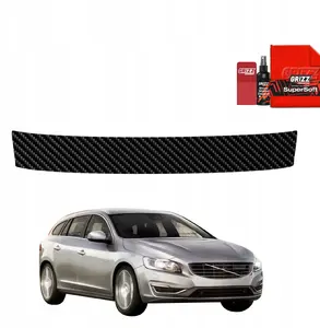 Boot sill protector film GrizzGlass BodyShield for Volvo V60 Estate (2011–2018) – carbon-style
