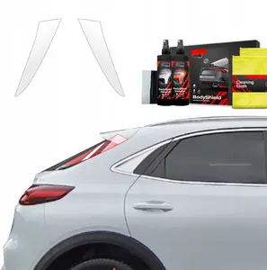 Protective pillar film GrizzGlass BodyShield for Kia XCeed 2022–2025, set for door pillars (2-in-1)