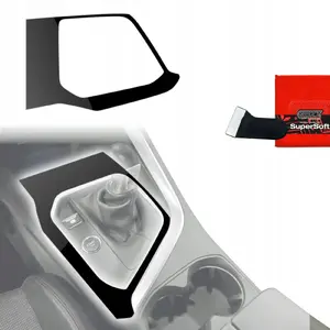 Interior protective film GrizzGlass PianoSkin Glossy for Peugeot 3008 (2016–2020) – dashboard and trim cover