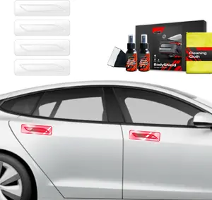 Protective film GrizzGlass BodyShield for Tesla Model S (2023–2025) — set for door handles (4 in 1)