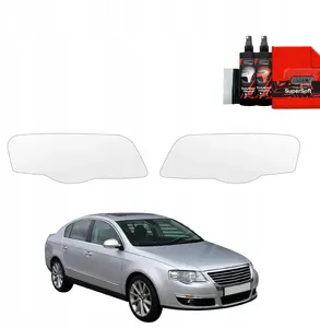 Protective headlight film GrizzGlass BodyShield for Volkswagen Passat B6 Sedan (2005–2010) set 2-in-1