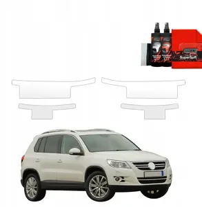 Aizsargplēve uz sliekšņiem GrizzGlass BodyShield priekš Volkswagen Tiguan universāls 5D (2007–2011), komplekts 4‑in‑1