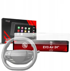 Screen protector GrizzGlass CarDisplay Protection for Kia EV3 Air 24" (2025) — matte