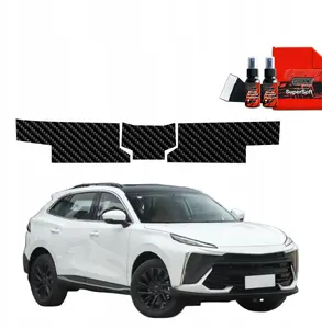 Bagāžas nodalījuma sliekšņa aizsargplēve GrizzGlass BodyShield priekš Forthing T5 Evo (2024–2025) 3‑1 ar karbonu