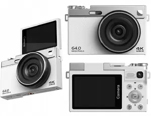 Digital Camera Xrec C77 — 64 MP, 4K Video, 16x Optical Zoom, 2.88" Rotating LCD, White