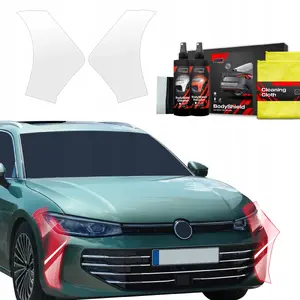 Aizsargplēve bamperim GrizzGlass BodyShield Volkswagen Passat B9 (2024–2025) 2‑vienā