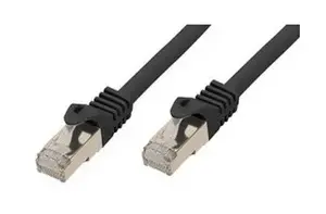 Сетевой кабель Eigenbrand shiverpeaks BASIC-S Cat7 S/FTP (S-STP) 2 м, RJ-45, золотое напыление контактов, черный