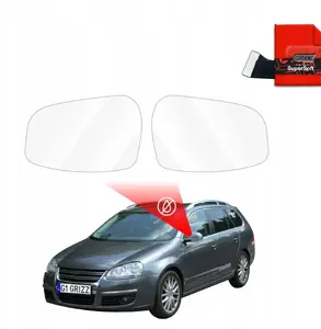 Side mirror rain protection film GrizzGlass ZeroDrop for Volkswagen Golf 5 Variant (2003–2009)