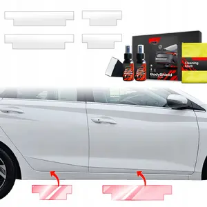 Aizsargplēve uz slieksņiem GrizzGlass BodyShield priekš Hyundai i20 (2023–2025), 4 gab.