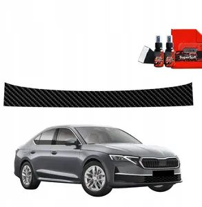 Trunk sill protector film GrizzGlass BodyShield for Skoda Octavia 4 Hatchback Facelifting (2024–2025) — carbon pattern