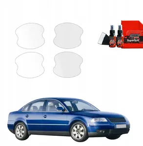 Protective film GrizzGlass BodyShield for Volkswagen Passat B5 Sedan Facelift (2000–2005) — set for door handle areas [4 pcs]