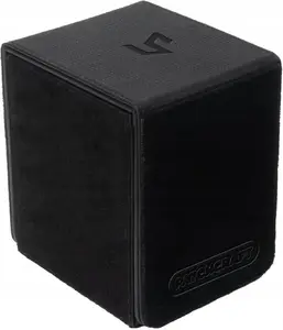 Deck Box Ultra‑Pro Patchcraft Alcove Flip — Black, storage case for trading cards