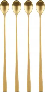 Long smoothie spoon Excellent Houseware 26 cm for tall glasses and jars