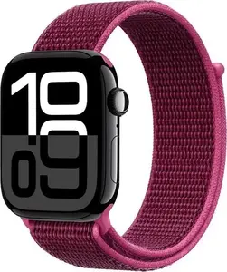Спортивный нейлоновый ремешок Crong для Apple Watch 38/40/41/42 мм — Magenta Fusion